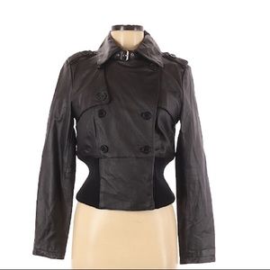 Black Leather jacket from Newport News